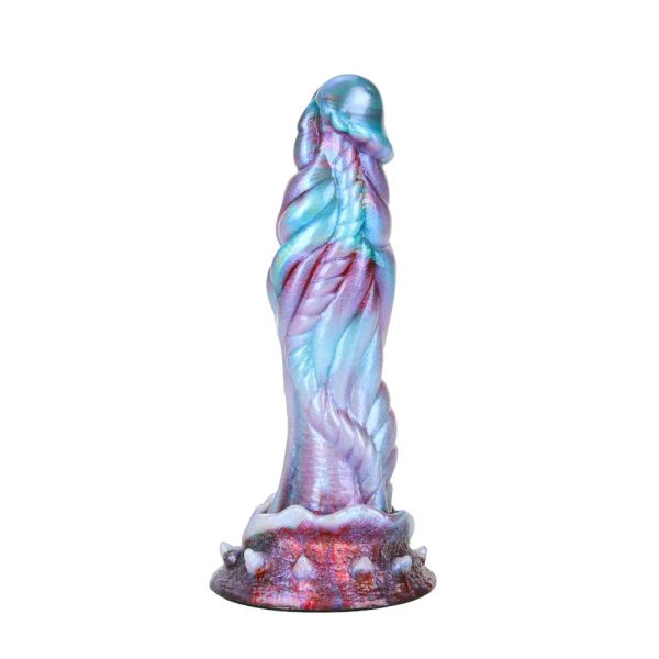 Extra Huge Monster alien Dildo Thick Fantasy Chain Skull Dildo