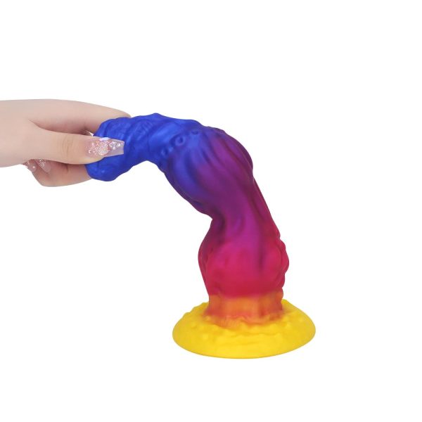 Designed Liquid Silicone Dildo Unisex Adult Sex Toy - Image 6