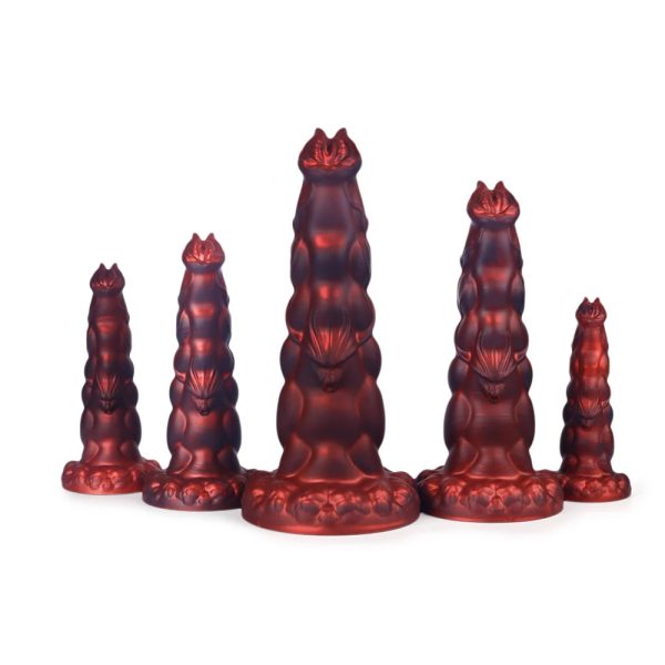 Women's Liquid Silicone Anal Dildo Thrust Sex Toy - Image 6
