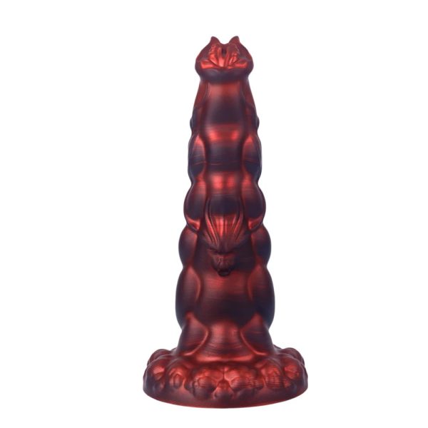Women's Liquid Silicone Anal Dildo Thrust Sex Toy