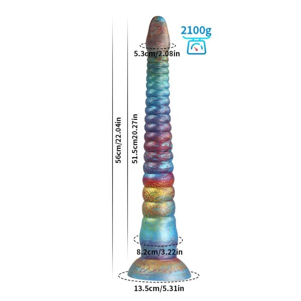 Comfortable Xxxl/Big/Large/Long Silicone Anal Butt Plug - Image 2