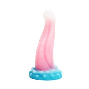 Sex Toy Simulated Dildo Light-up alien Dildo with Suction Cup
