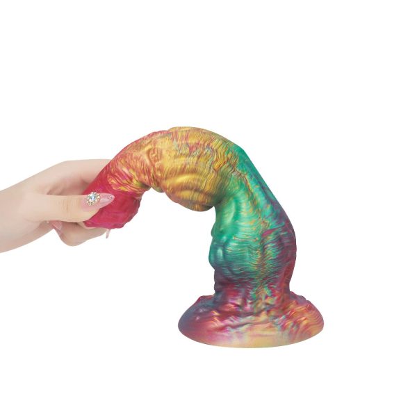 Liquid Silicone Unique Shape G-Spot Stimulator Dildo - Image 6