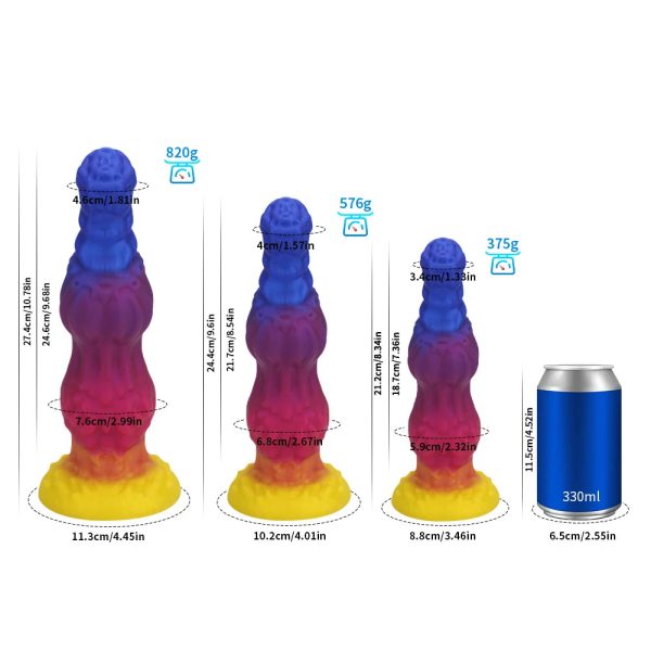 Designed Liquid Silicone Dildo Unisex Adult Sex Toy - Image 7