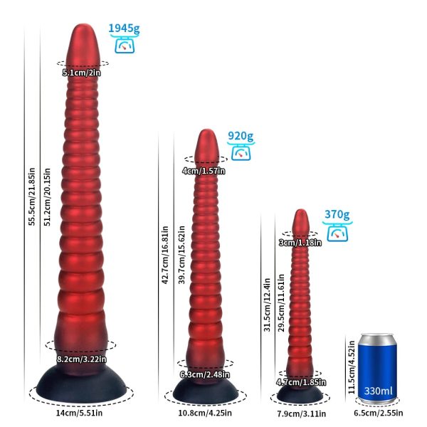 Long Dildos Comfortable Luminescent Silicone Anal Plug Sex Toys - Image 7
