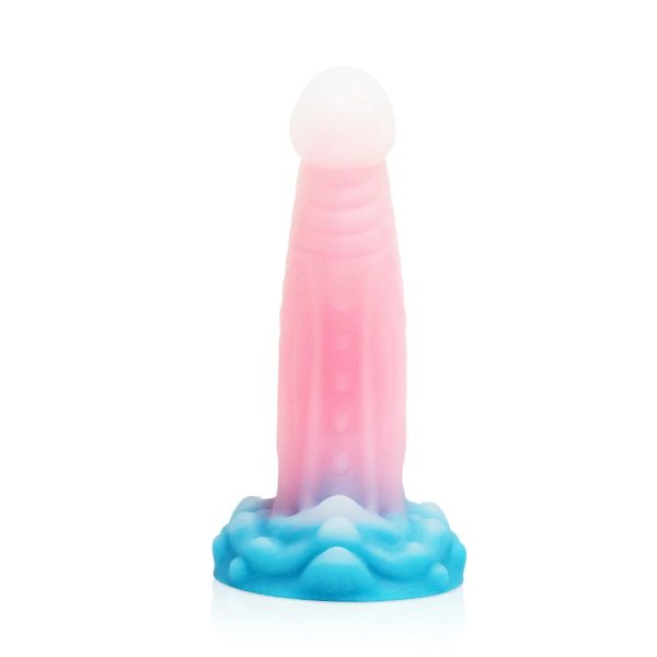 Sex Toy Simulated Dildo Light-up alien Dildo with Suction Cup - Image 2