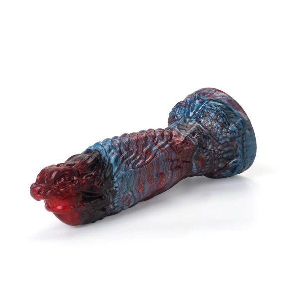 New Dragon Shape Super Soft Silicone Dildo Adult Sex Toy - Image 5