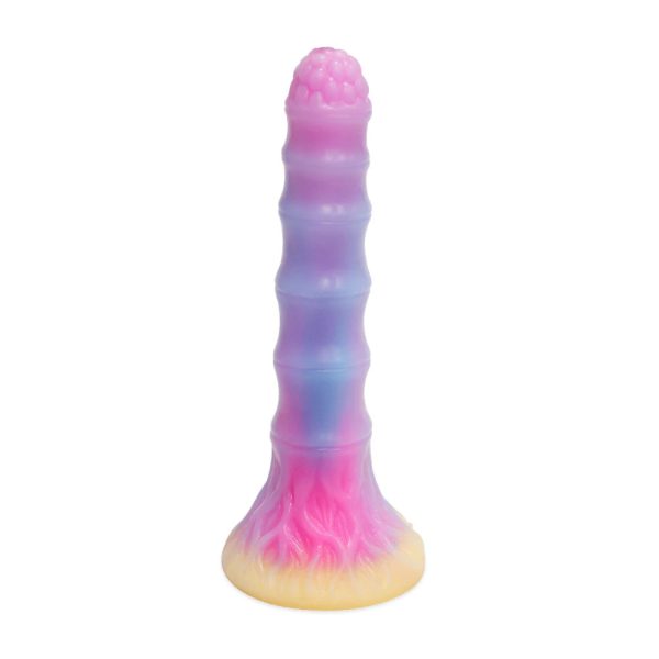 Multicolor Alien Glow Soft Dildo Couple Dildo Mixed Liquid Silicone - Image 7