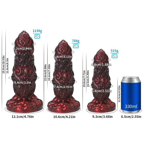 New Design Soft Huge Liquid Silicone Dildo Toy - Image 3
