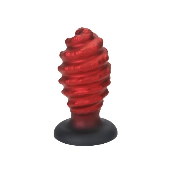 Large Soft Silicone Adult Butt Plug Set Red Thrust Butt Toy Sexy - Image 2