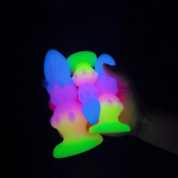 Large Huge Silicone Anal Butter Plug  Colorful Sex Toys for Man Anal Plug - Image 5