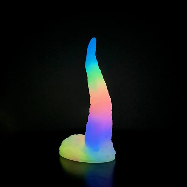 Large Anal Plug New Design Rainbow Silicone Sex Toy - Image 5