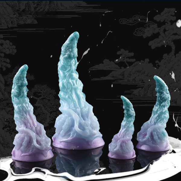 Shanhaijing Series Anal Plug Dildo Soft Silicone Giant Monster Anal Plug