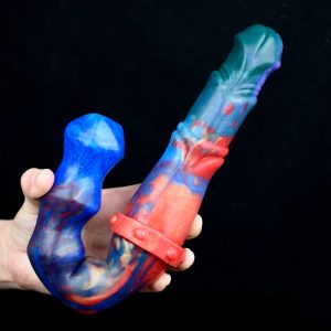 Long Horse Dildo Double Ended Animal Penis Big Beads Sexy Anal Plug