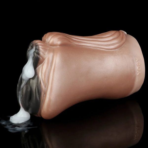 Horse Silicone  Realistic Male Masturbator with Vagina and Anal Pocket Pussy