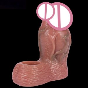 Penis Sleeve Cock Sleeve and Silicone Pants Realistic Penis