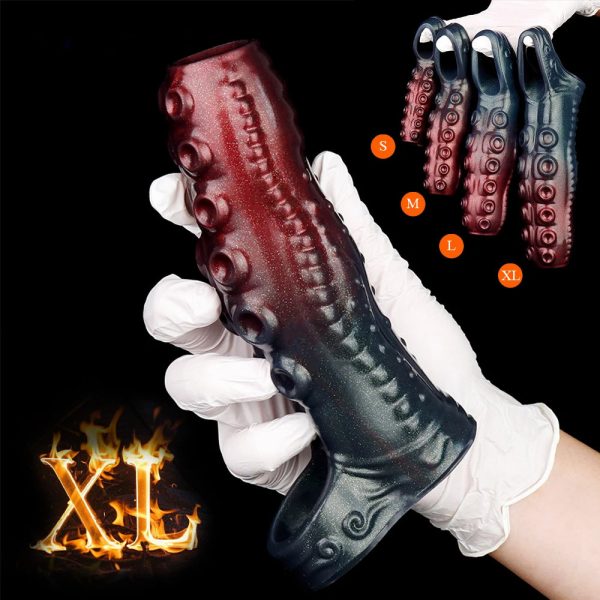 Fantasy Octopus Super Large Penis Enlargement Sleeve Male Masturbation