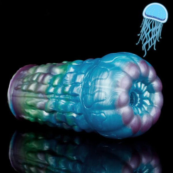 Blue Simulation Pussy Masturbator Male Artificial Masturbation Cup Penis