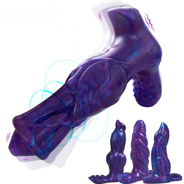 Women Remote Vibrator Wearable Vines Plants Dildo Tentacle Vagina Massage G Spot