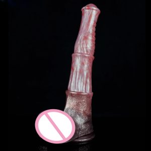 Soft Silicone Anal Dildo with Strong Suction Cup for Hands-Free