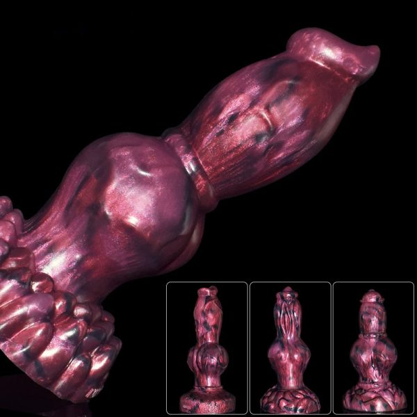 Large Dog Knot Dildo With Strong Sucker Dark Spirits Fantasy Penis G Spot