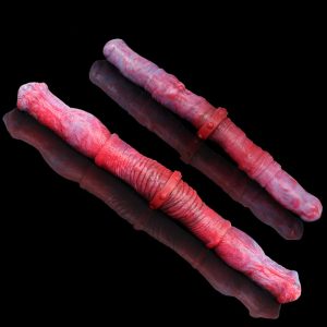 48cm Long Double Horse Dildo Realistic Animal Huge Penis Lesbian Gay Butt Plug