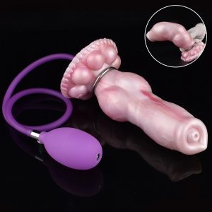 New Inflatable Dildo For Women Vagina Stimulate Orgam Pleasure