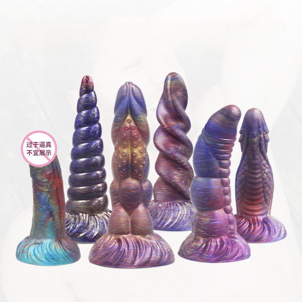 Body-Safe Silicone Anal Trainer - Curved Design for P-Spot Stimulation & Fullness Sensation