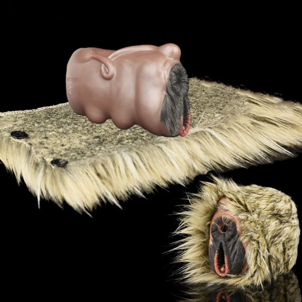 Pocket Pussy Horse Male Masturbators with Animal Fur Lifelike