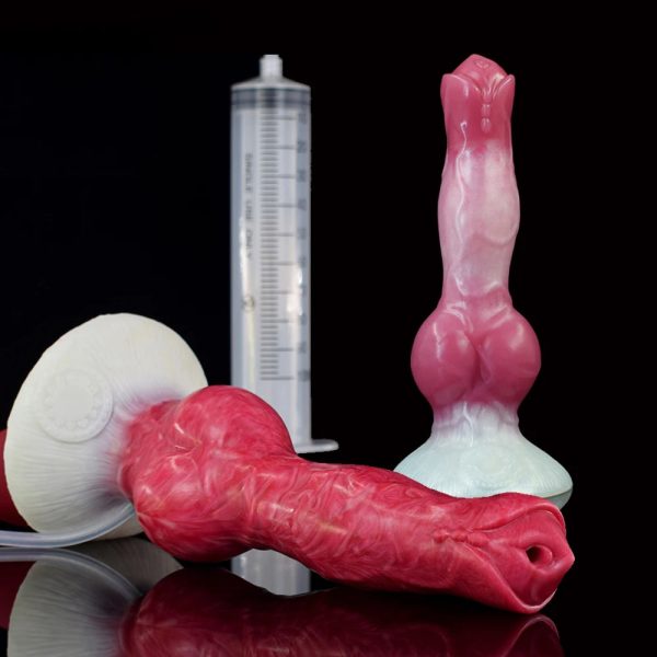 Fantasy Dildos Big Knot Buttplug with Sucker Sex Toy for Female Masturbator