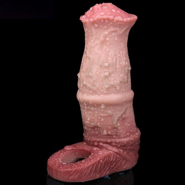 Realistic Horse Penis Simulator Male Penis Thickening And Lengthening Sleeve