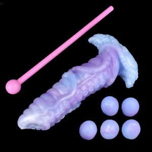 Octopuses Dildo Realistic Ovipositor Shape Tentacle Dildo Silicone Monster Dildo