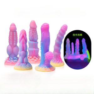 Realistic Glowing Dildo