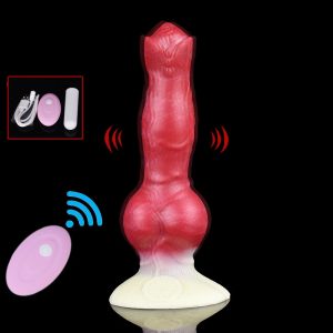 Animal Dog Knot Dildo Wireless Sex Toys For Women