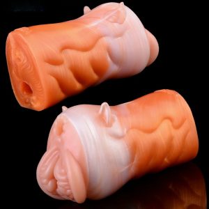Corgl Colour Cow Male Masturbator Soft Liquid Silicone Vagina Anal Pocket Pussy