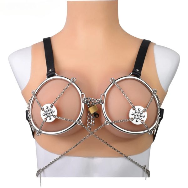 Nipple Clips Adjustable Body Clamps With Chain Body Jewelry Nipples Shields Rings