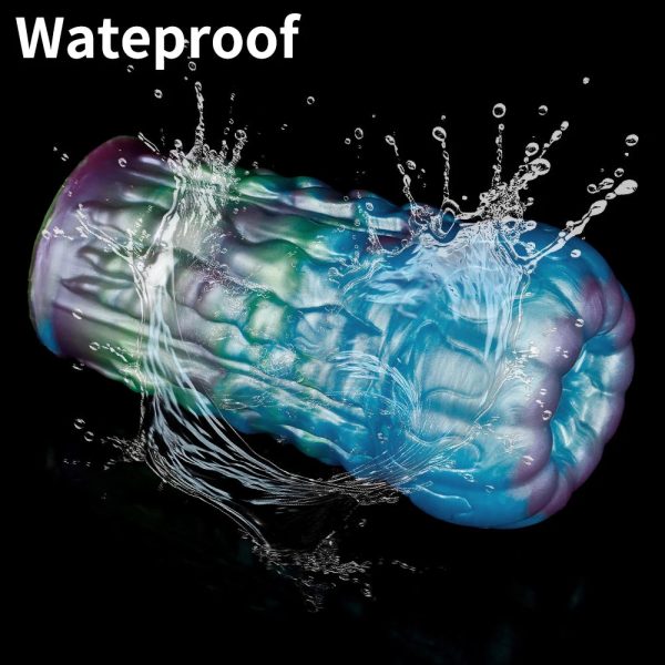 Blue Simulation Pussy Masturbator Male Artificial Masturbation Cup Penis - Image 2
