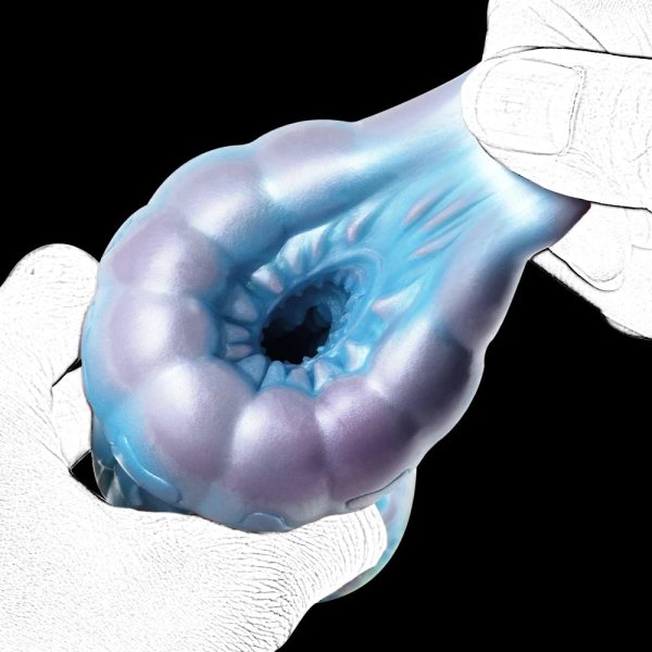 Blue Simulation Pussy Masturbator Male Artificial Masturbation Cup Penis - Image 5