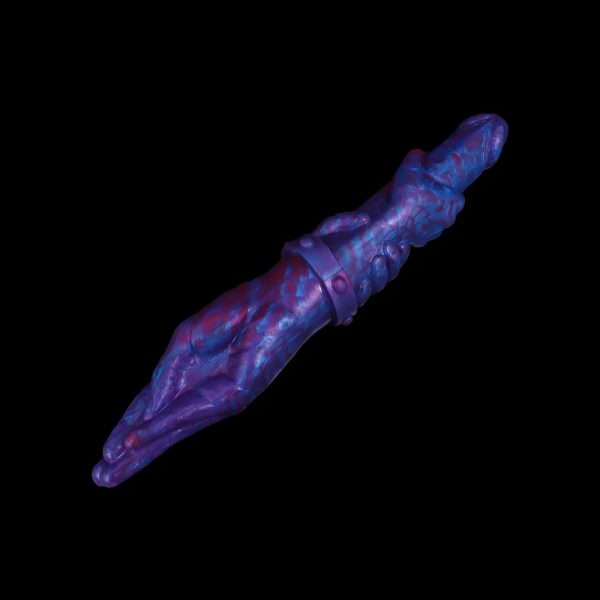 Blue Demon Double Head Dildo Animal Dog Realistic Long Penis Huge Knot Anal Plug - Image 11