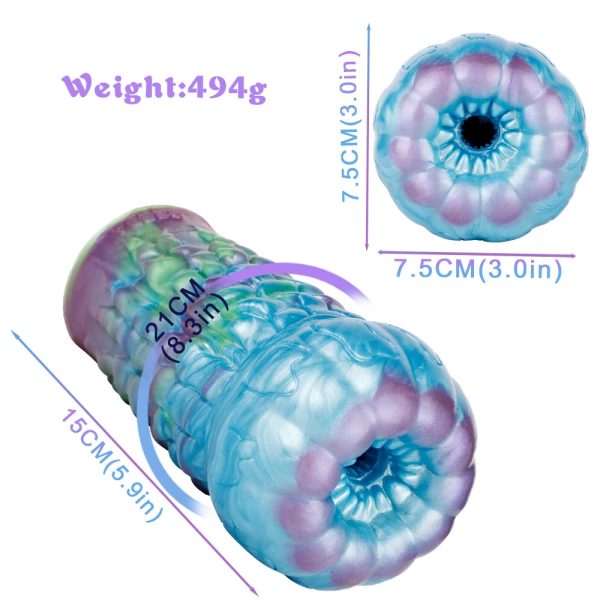 Blue Simulation Pussy Masturbator Male Artificial Masturbation Cup Penis - Image 6