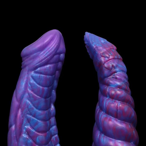 Fantasy Dragon Double Dildo with Sucker Anal Sex Toys Lesbian Masturbator Butt Plug - Image 5