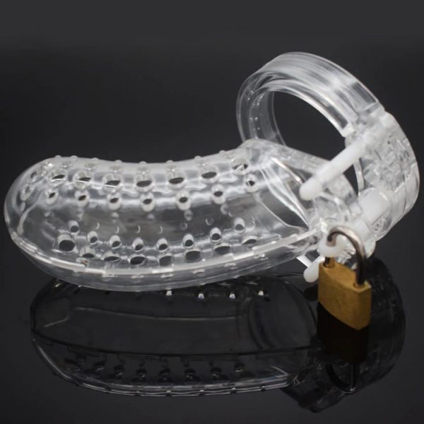 Gay Chastity Device Cock Cage 5 Size Rings Sex Products For Men - Image 10