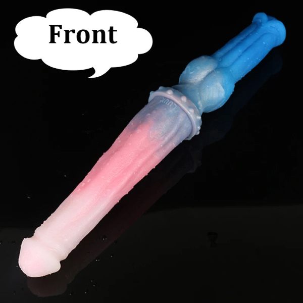 40CM Super Long Double Head Horse And Dog Combination Kont Dildo - Image 7