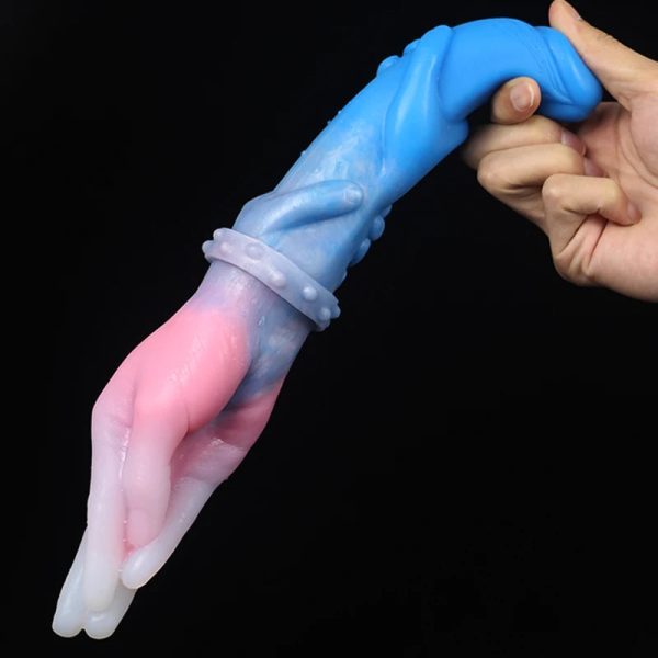 Super Long Double Head Dildo With Horse Knot Lesbian Anal Plug - Image 4