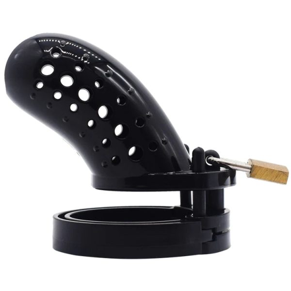Gay Chastity Device Cock Cage 5 Size Rings Sex Products For Men - Image 13