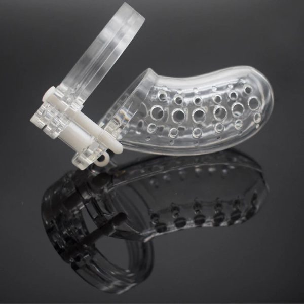 Gay Chastity Device Cock Cage 5 Size Rings Sex Products For Men - Image 15