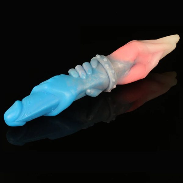 Super Long Double Head Dildo With Horse Knot Lesbian Anal Plug - Image 15