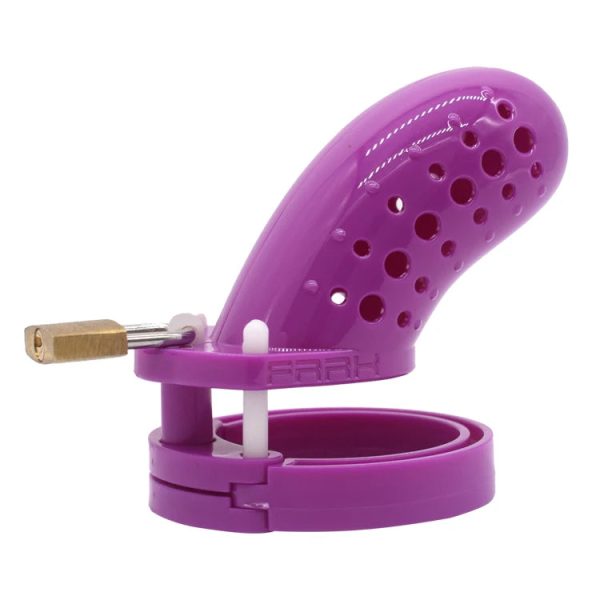 Gay Chastity Device Cock Cage 5 Size Rings Sex Products For Men - Image 12