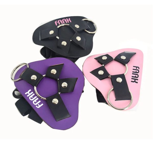 FAAK Genuine Leather Strap-on Adult Game Sexual Bandage Gear Feels - Image 2