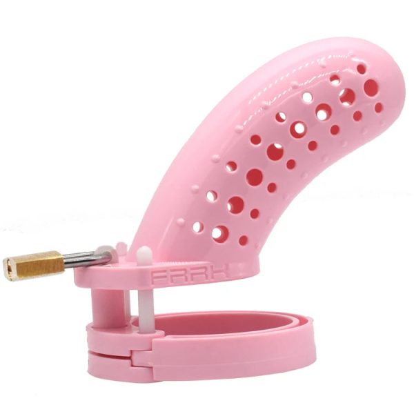Gay Chastity Device Cock Cage 5 Size Rings Sex Products For Men - Image 11